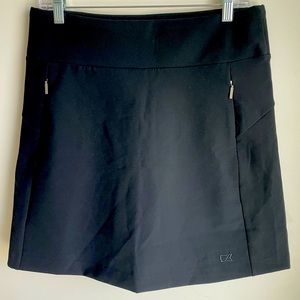 CUTTER BUCK Black CB DRYTEC
GOLF TENNIS Athleisure Skort 50 UPF SIZE M